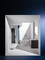 Laufen Base Тумба с раковиной, 2 ящика 50х100х61h см, цвет: темный вяз 8.6496.2.263.104.1
