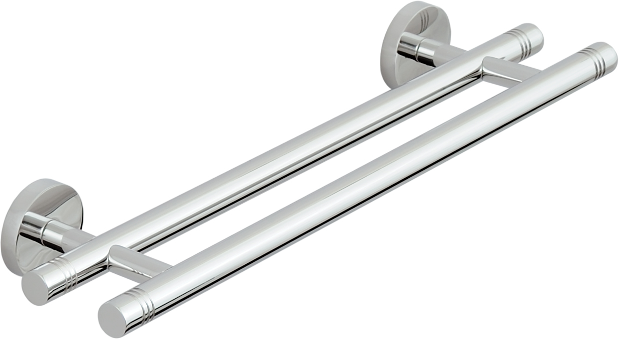 Сунержа Каньон Держатель полотенец двойной 40x10,1x5h см, цвет: золото 03-3002-0400