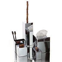 Bertocci Guccio Контейнер с крышкой d8хh14 см, цвет хром 126 4910 0000