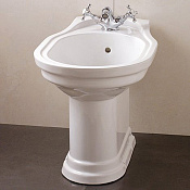 Devon&Devon Classic Биде напольное 37х55,5 см, с 3 отв под смеситель, цвет белый IBBID3FCL