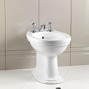 Devon&Devon Rose Биде напольное на 1 отв. под смеситель, белое IBBID1FROSE