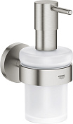 Grohe Essentials Дозатор для жидкого мыла, подвесной, цвет: сталь 40394DC1