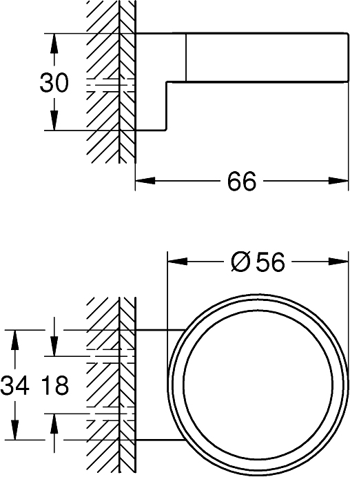Grohe Selection Дозатор для жидкого мыла, подвесной, цвет: медь 41028DA0