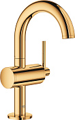 Grohe Atrio New Смеситель для раковины на 1 отверстие, цвет: золото 32043GL3