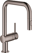 Grohe Minta Смеситель для кухни на 1 отверстие, цвет: темный хром 32322A02