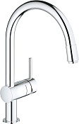 Grohe Minta Смеситель для кухни на 1 отверстие, цвет: хром 3291800E