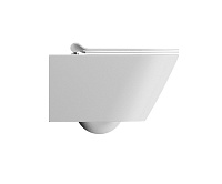 GSI Kube X Унитаз подвесной 55x36 см безободковый, смыв swirlflush, цвет: белый матовый 941509