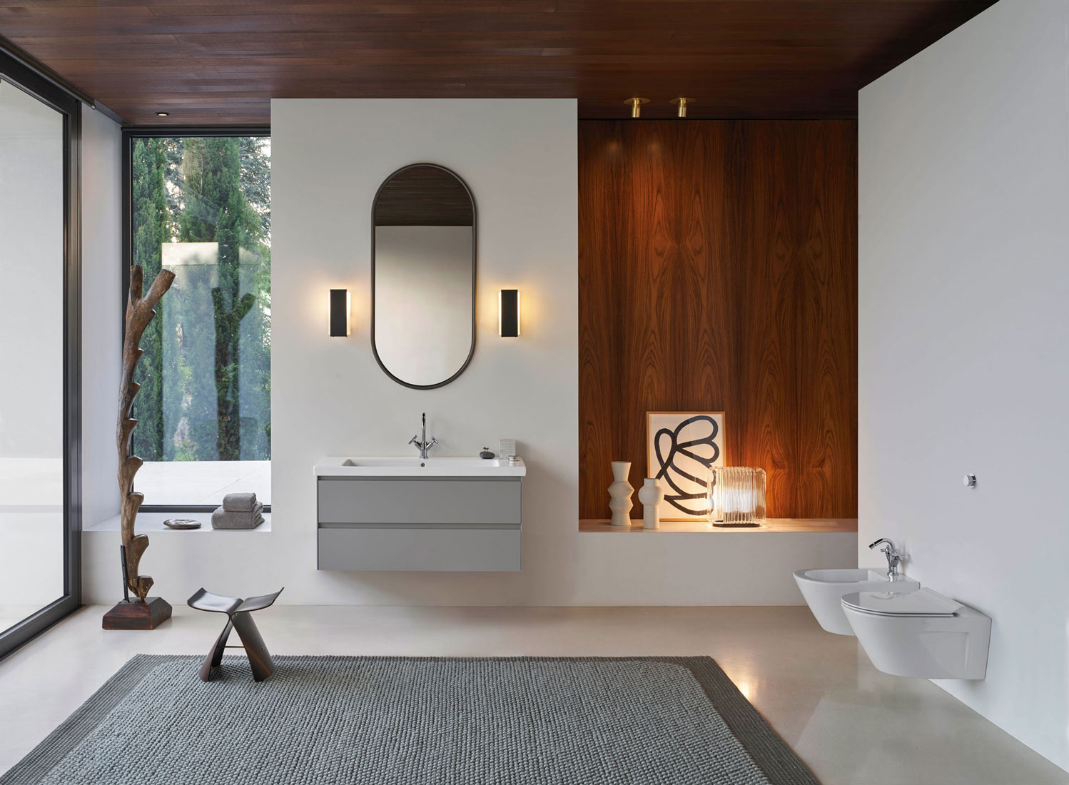 GSI Norm Унитаз подвесной 55x36 см безободковый, смыв swirlflush, цвет: белый глянцевый 861511