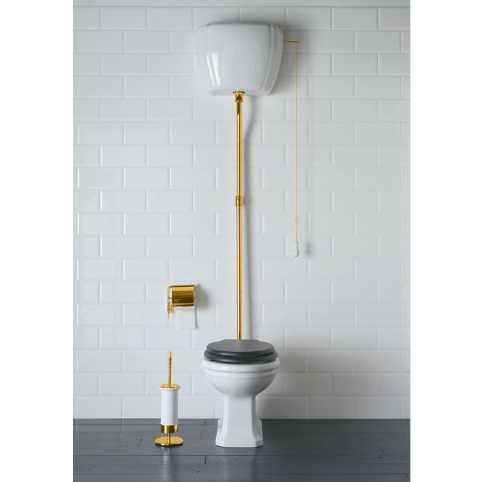Globo Paestum Труба для подвесного бачка 183h см, цвет: золото BA010