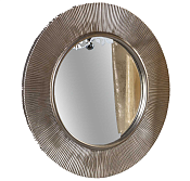 Boheme NeoArt Зеркало d82 см в полиуретановой раме, с подсветкой, цвет: chrome 528-SL light