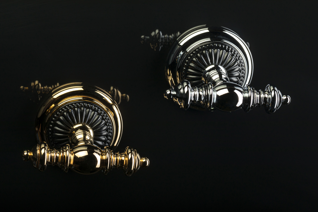 Boheme Palazzo Крючок для полотенец двойной, подвесной, цвет: gold 10106