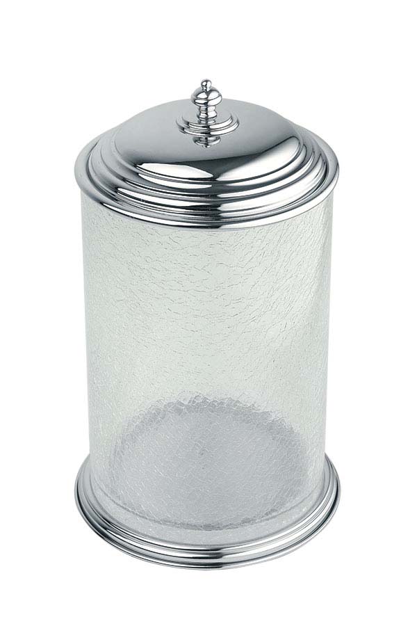 Boheme Vogue Ведро с крышкой напольное, 5 литров, цвет: chrome 10138