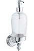 Boheme Vogue Дозатор для жидкого мыла, подвесной, стеклянная колба, цвет: chrome 10147