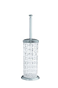 Boheme Puro Ершик для унитаза напольный со стеклянной колбой, цвет: chrome 10719
