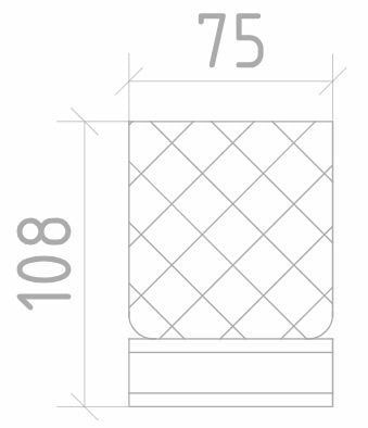 Boheme Royal Cristal Стакан настольный, стеклянный полупрозрачный, цвет: gold 10931-G