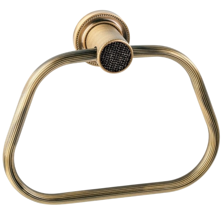 Boheme Royal Cristal Полотенцедержатель 21,5 см, подвесной, цвет: bronze 10925-BR-B