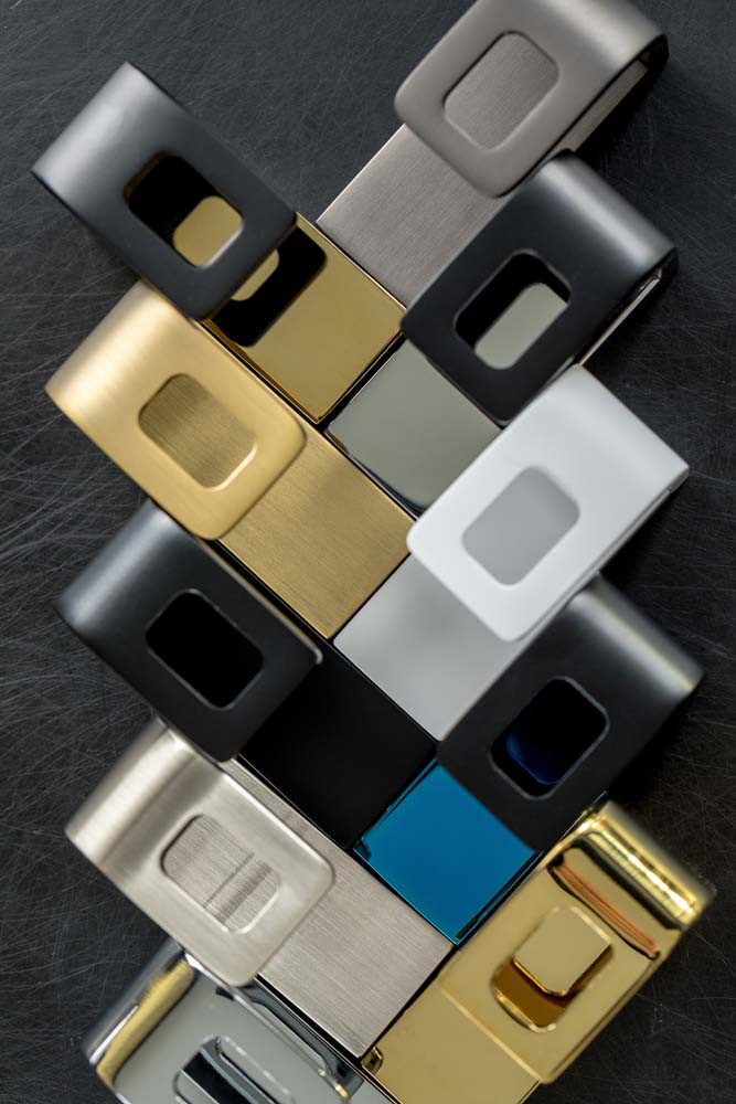 Boheme Q Крючок для полотенца, подвесной, цвет: chrome/black 10946-CR-B