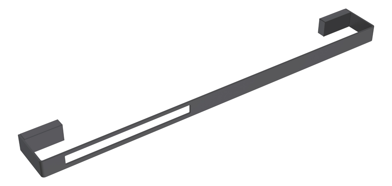 Boheme Q Полотенцедержатель 60 см, подвесной, цвет: black 10942-B