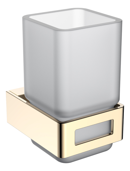 Boheme Q Стакан подвесной, стеклянный полупрозрачный, цвет: gold 10944-G