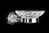 Boheme Murano Cristal Мыльница подвесная, чаша муранское стекло, цвет: chrome 10903-CRST-СH