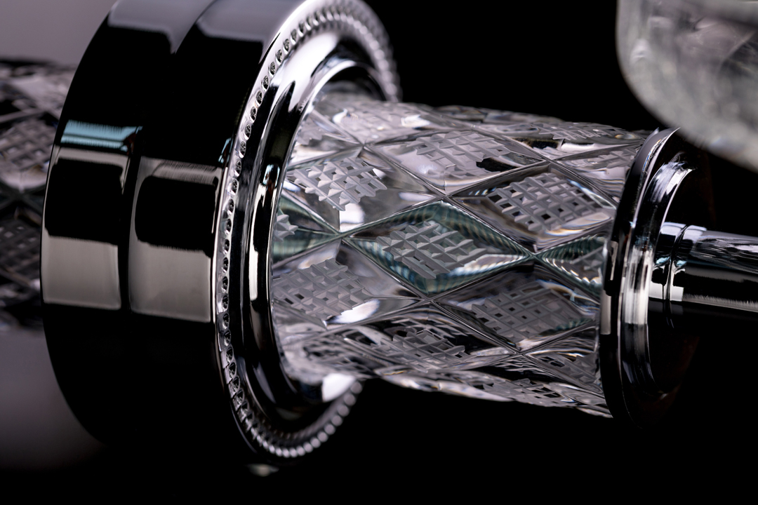 Boheme Murano Cristal Мыльница подвесная, чаша муранское стекло, цвет: chrome 10903-CRST-СH