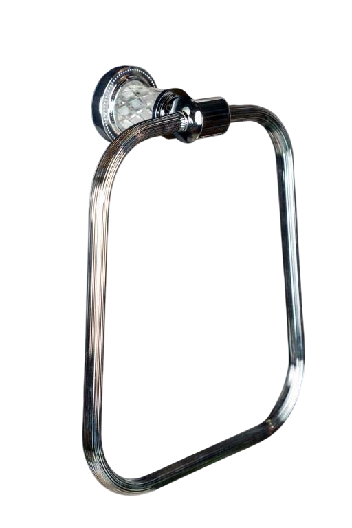 Boheme Murano Cristal Полотенцедержатель 20,5 см, подвесной, цвет: gold 10905-CRST-CH