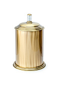 Boheme Murano Cristal Ведро напольное круглое, ручка крышки муранское стекло, 5л, цвет: bronze 10907-CRST-BR