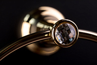 Boheme Chiaro Полотенцедержатель 29 см, подвесной, цвет: gold 10505