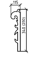 Armadi Art Neoart Ножки для мебели, 2 шт, цвет: gold 883-G