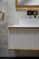 Boheme Monaco Раковина чаша овальная 50х35х14h см, без перелива, цвет: matt white 878-WM