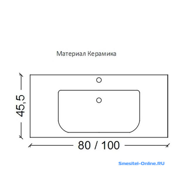 Armadi Art Neoart Тумба подвесная 100х43,5х48h см, цвет: коричневый 830-100-DB