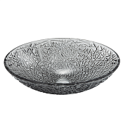 Boheme Monaco Раковина чаша 51х34,5х15,5h см, без перелива, хрусталь, цвет: black 813-B