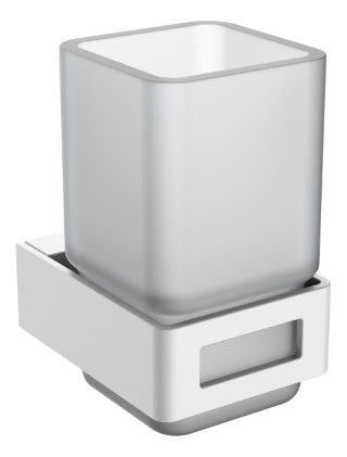 Boheme Q Стакан подвесной, стеклянный полупрозрачный, цвет: matt white 10944-MW