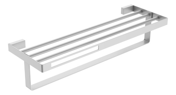 Boheme Q Полка для полотенец 60x23 см, подвесная, цвет: matt white 10947-MW