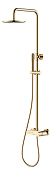 Boheme Stick Душевая стойка с верхним душем 30х57х112,5h см, цвет: gold 128-GG.2