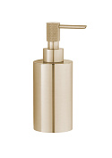 Boheme Uno Дозатор для жидкого мыла, настольный, латунная колба цвет: matt gold 10980-MG