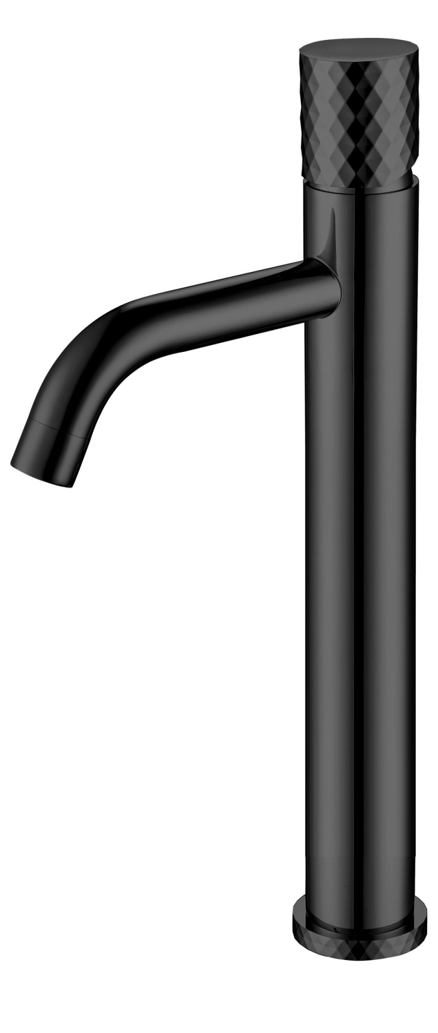 Boheme Stick Diamond Смеситель для раковины высота излива 20,3 см, без донного клапана, цвет: black 122-BB