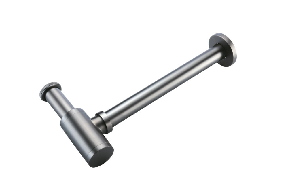 Boheme Сифон для раковины латунный, цвет: shine gun metall 609-SGM