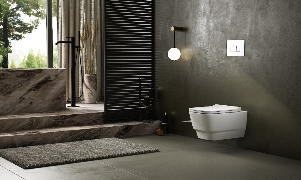 Boheme Bello Унитаз подвесной 53х35,5 безободковый, смыв каскадный, цвет: white 971-W