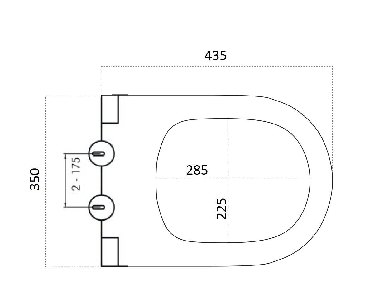 Boheme Avva Крышка-сиденье для унитаза, с микролифтом, цвет: white 976-W