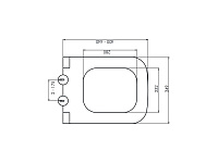 Boheme Bello Крышка-сиденье для унитаза, с микролифтом, цвет: black 975-B