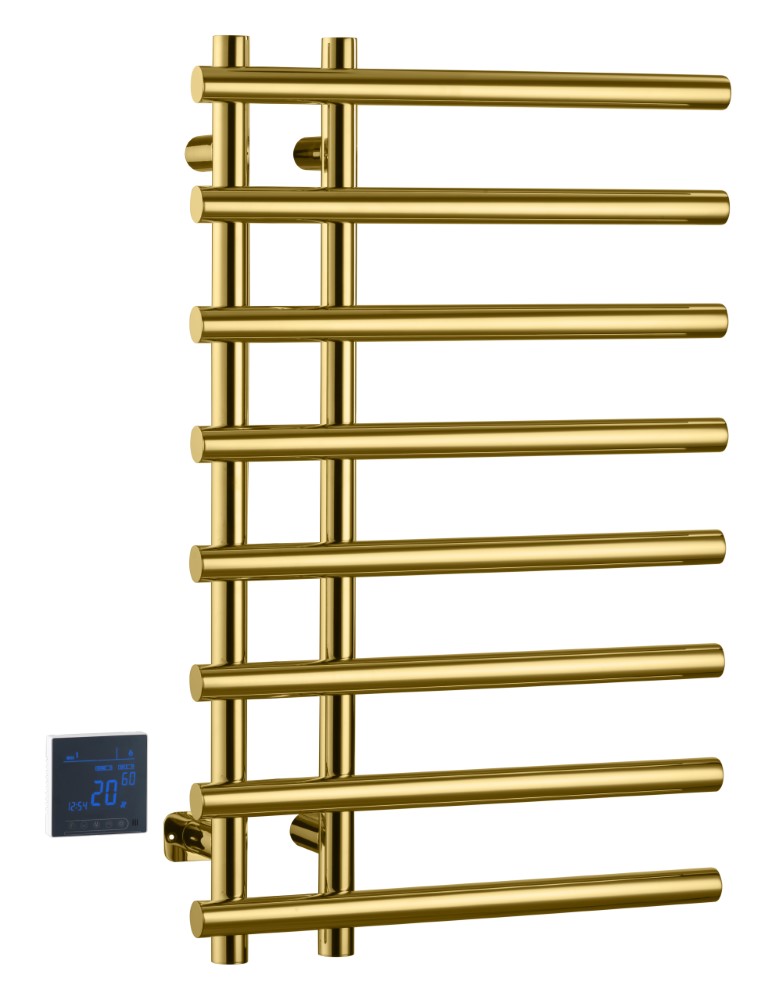 Boheme Uno Spirale Полотенцесушитель электрический 50x80h см, цвет: gold 722-G