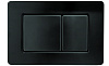 Boheme Кнопка смыва для инсталляции Geberit, нержавеющая сталь, цвет: black 650-B