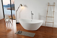 Abber Ванна акриловая отдельностоящая 180x87x65h см, цвет: белый AB9248