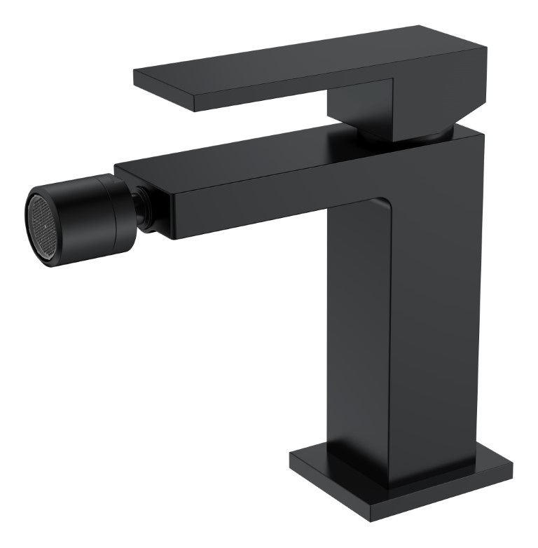 Boheme Qubic Смеситель для биде, без донного клапана, цвет: black 476-B