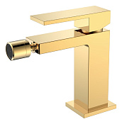 Boheme Qubic Смеситель для биде, без донного клапана, цвет: gold 476-G
