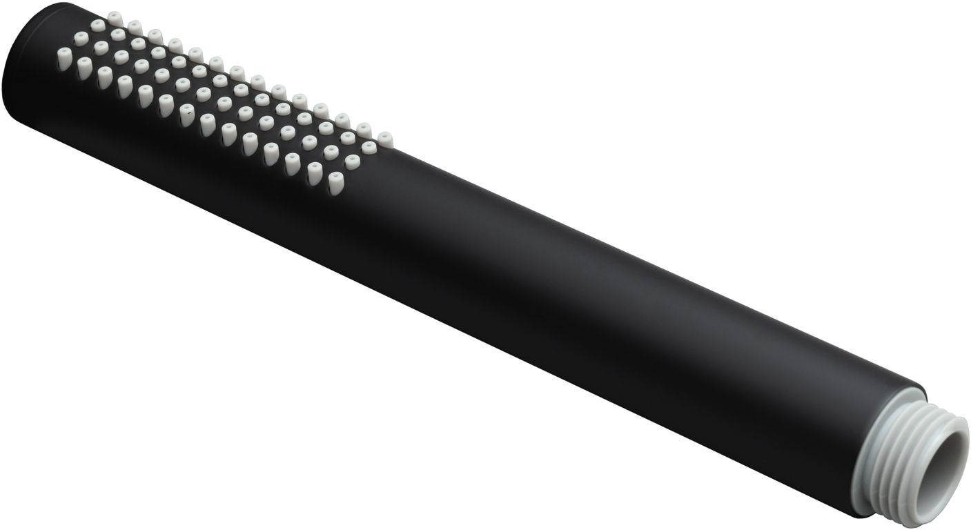 Allen Brau Priority Ручной душ, 1 режим струи, 2,5x2,5x18,8h см, цвет: черный матовый 5.31020-31