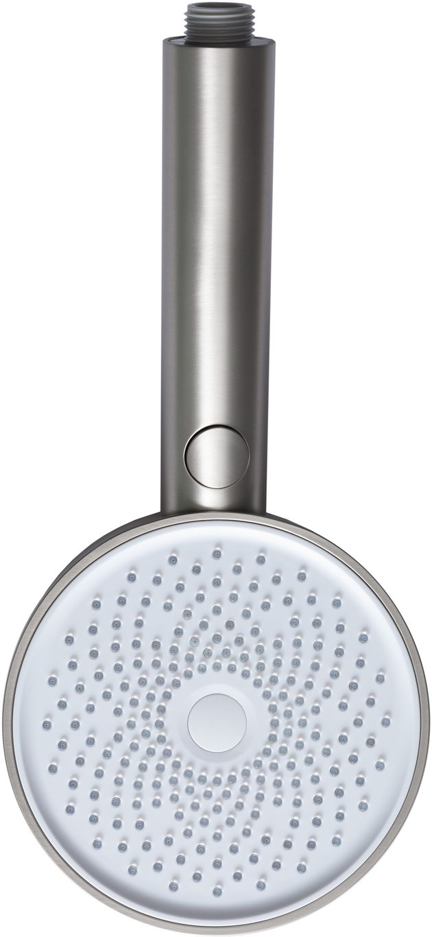 Allen Brau Priority Ручной душ, 3 режима струи, 13x6,5x27,9h см, цвет: никель брашированный 5.31B20-BN