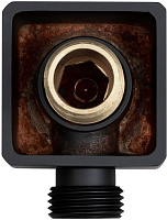 Allen Brau Infinity Шланговое подключение 4,2x4,7x5,6h см, цвет: черный 5.21A17-31