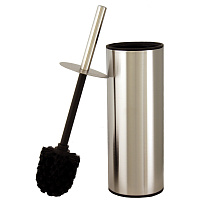 Ksitex Ершик для унитаза подвесной с колбой из нержавеющей стали, цвет: нержавеющая сталь Т-101М